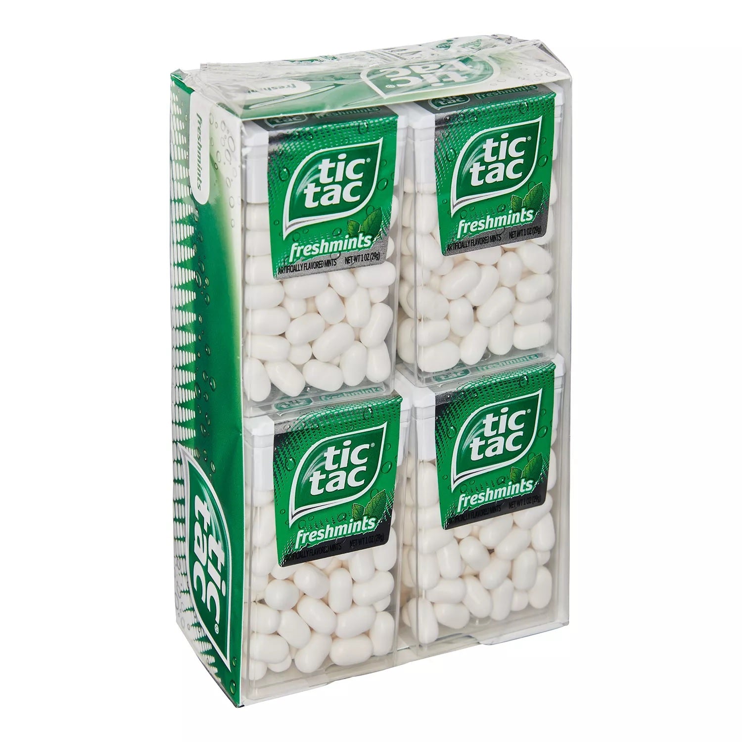 Tic Tac Mints, Freshmints, 12 Pack - 12 pack, 1 oz packs