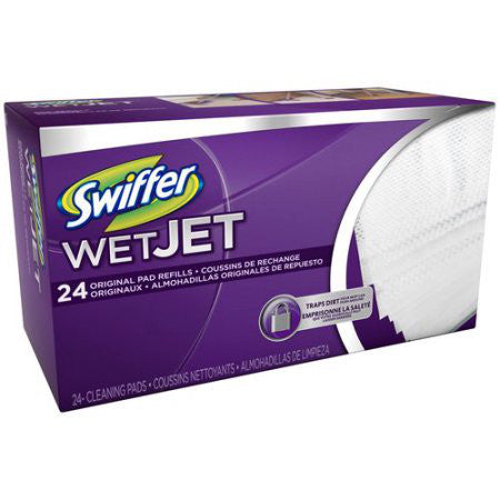 Swiffer Wet Jet Pad Refill Original 24ct/4pk