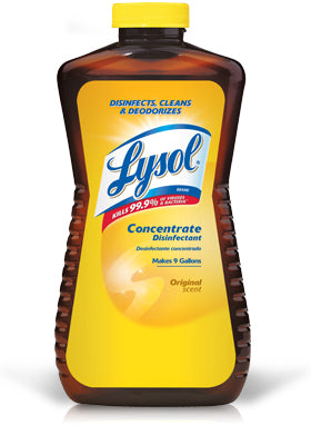 LYSOL Concentrate All Purpose Cleaner Original Scent -12oz/6pk