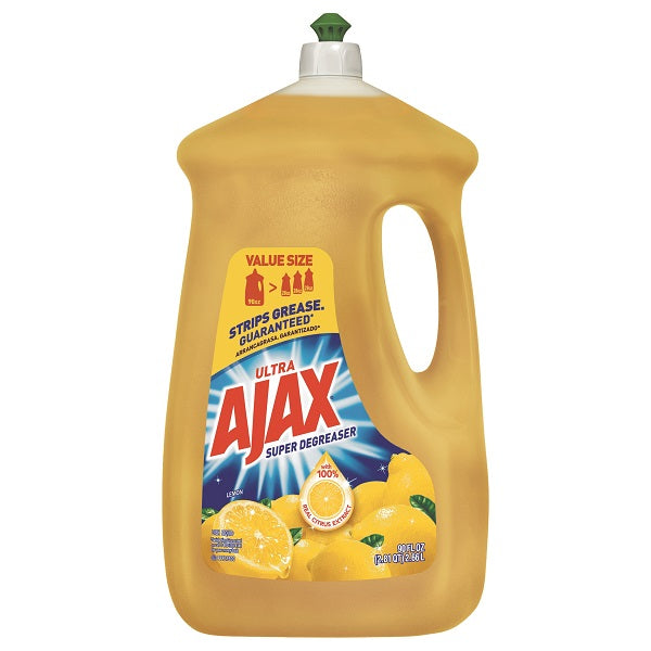 Ajax Liquid Dish Soap Lemon - 90oz/4pk