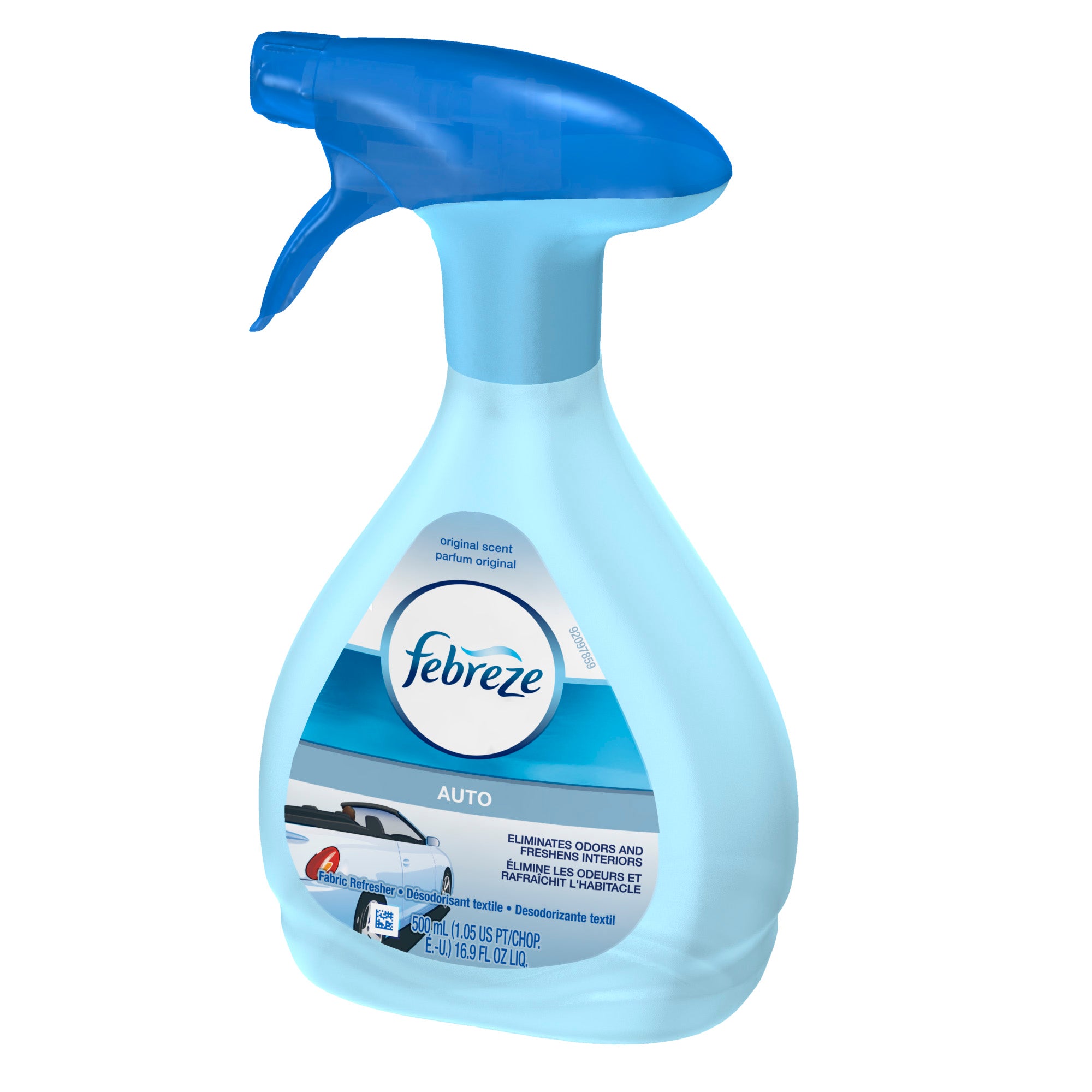 Febreze Clean Auto Fabric Refresh TRIGGER   - 16.9oz/8pk