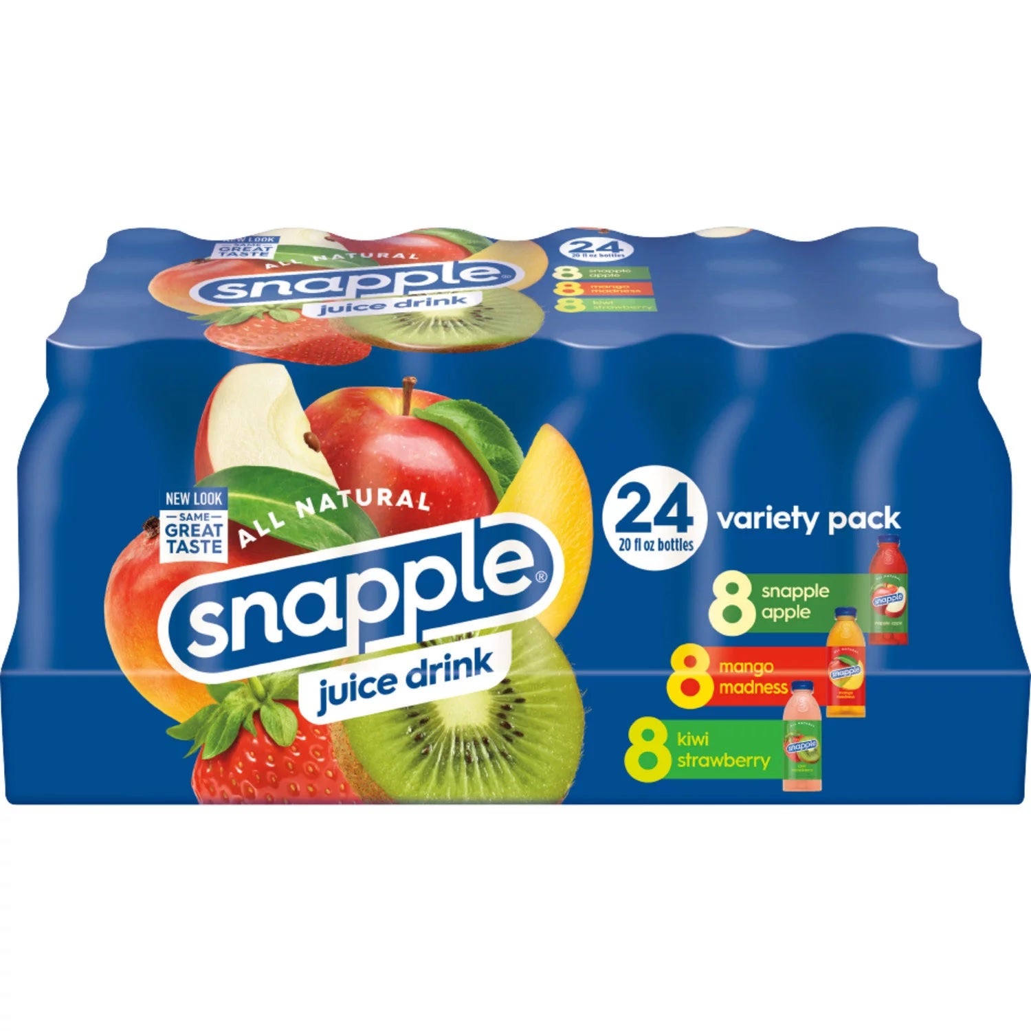 Snapple Juice Variety Pack - 20oz/24pk