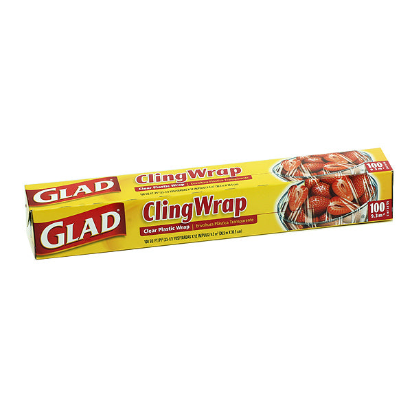 Glad Cling Wrap 100sq ft/16pk