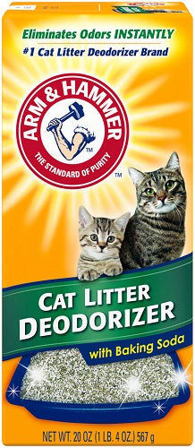 Arm & Hammer Cat Litter Deodorizer w/Baking Soda - 20oz/12pk