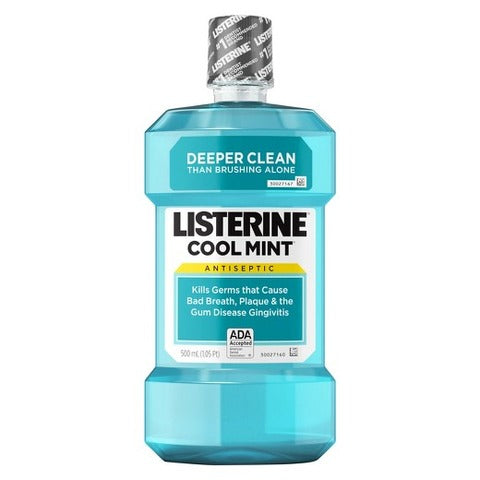 Listerine Mouth Wash Cool Mint - 500ML/6pk