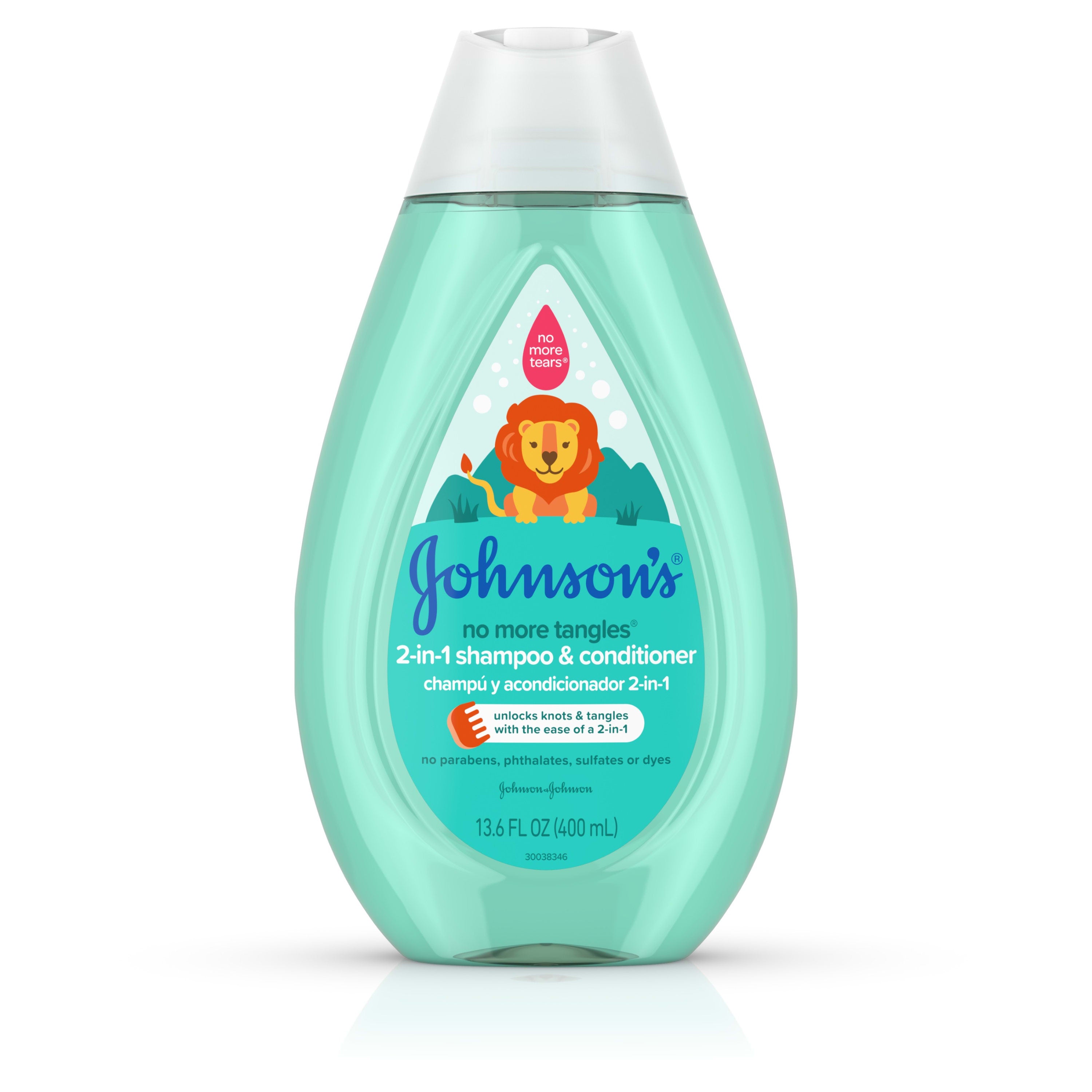 Johnson's No More Tangles Shampoo & Conditioner 2-in-1 - 13.6oz/3pk