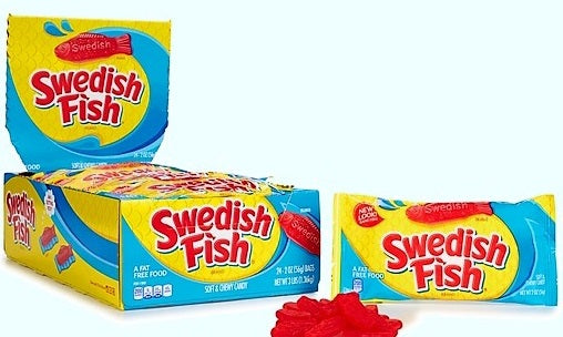 Swedish Fish Mini Bags - 2oz/24pk