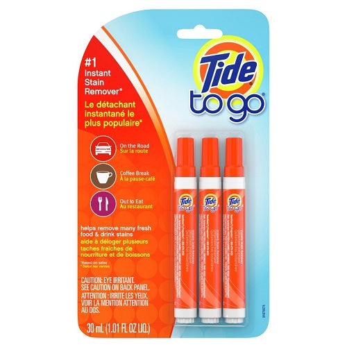 Tide To Go Pen Instant Stain Remover - 3ct/6pk