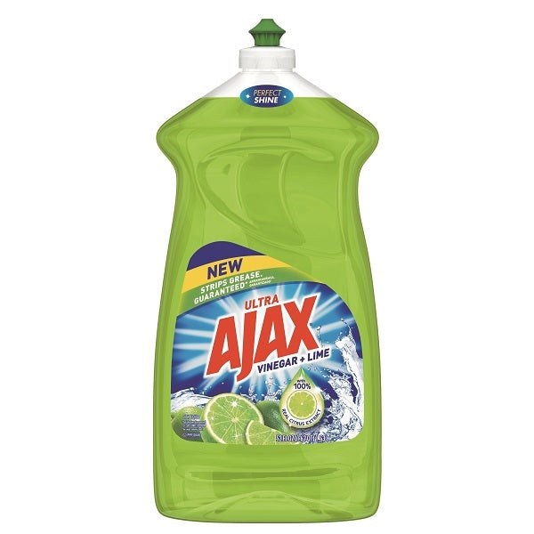Ajax Liquid Dish Soap Lime with Bleach - 52oz/6pk