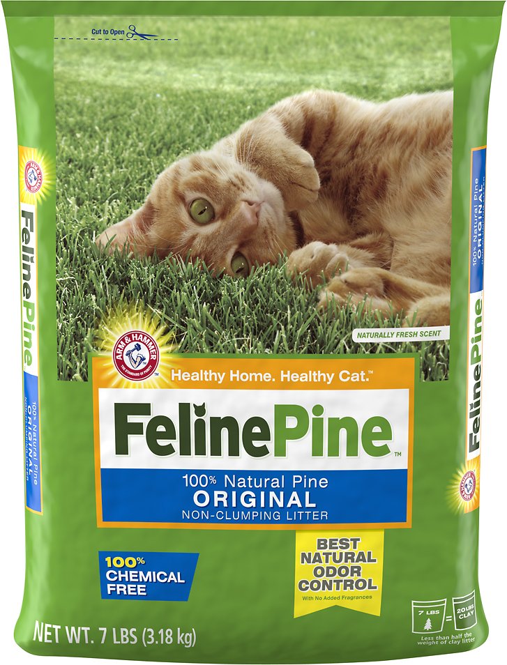 Feline Pine Original Cat Litter - 7.0Lb/6pk