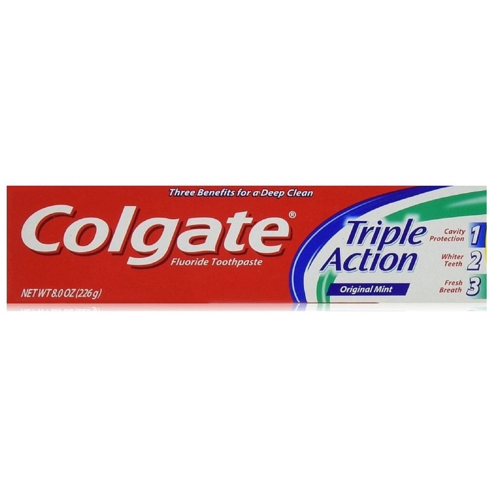 Colgate Triple Action Toothpaste Original - 8oz/24pk