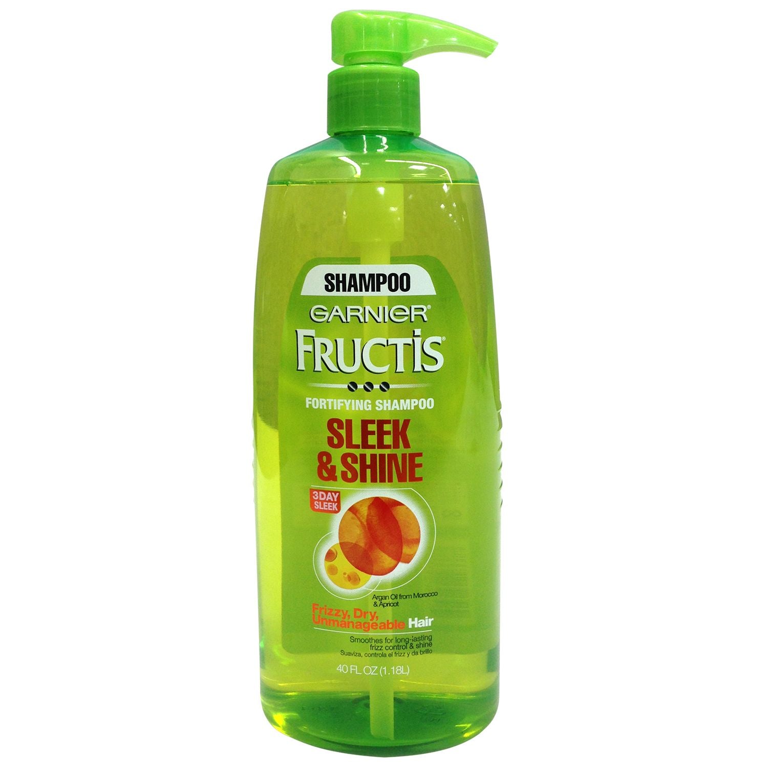 Garnier Fructis Sleek & Shine Shampoo Pump - 40oz/1pk
