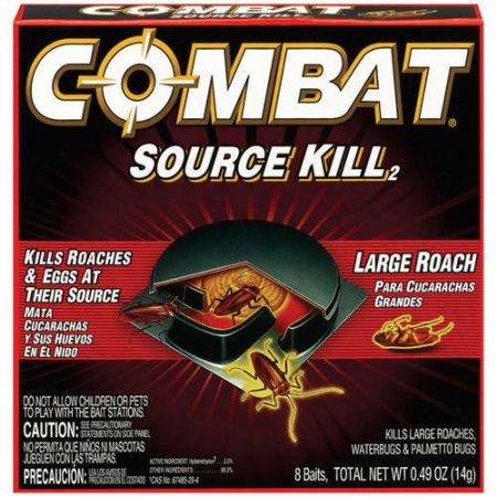 Combat Source Kill Large Roach Bait - 8count/12pack