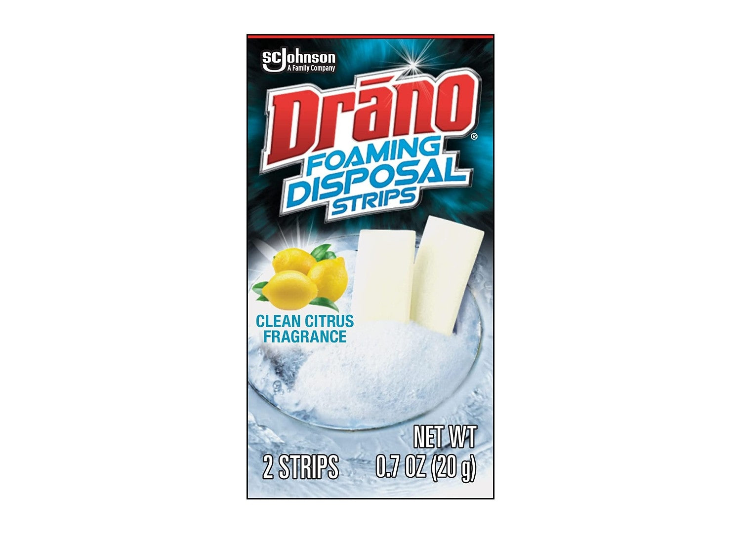 Drano Foaming Disposal Strips - 10us/2ct