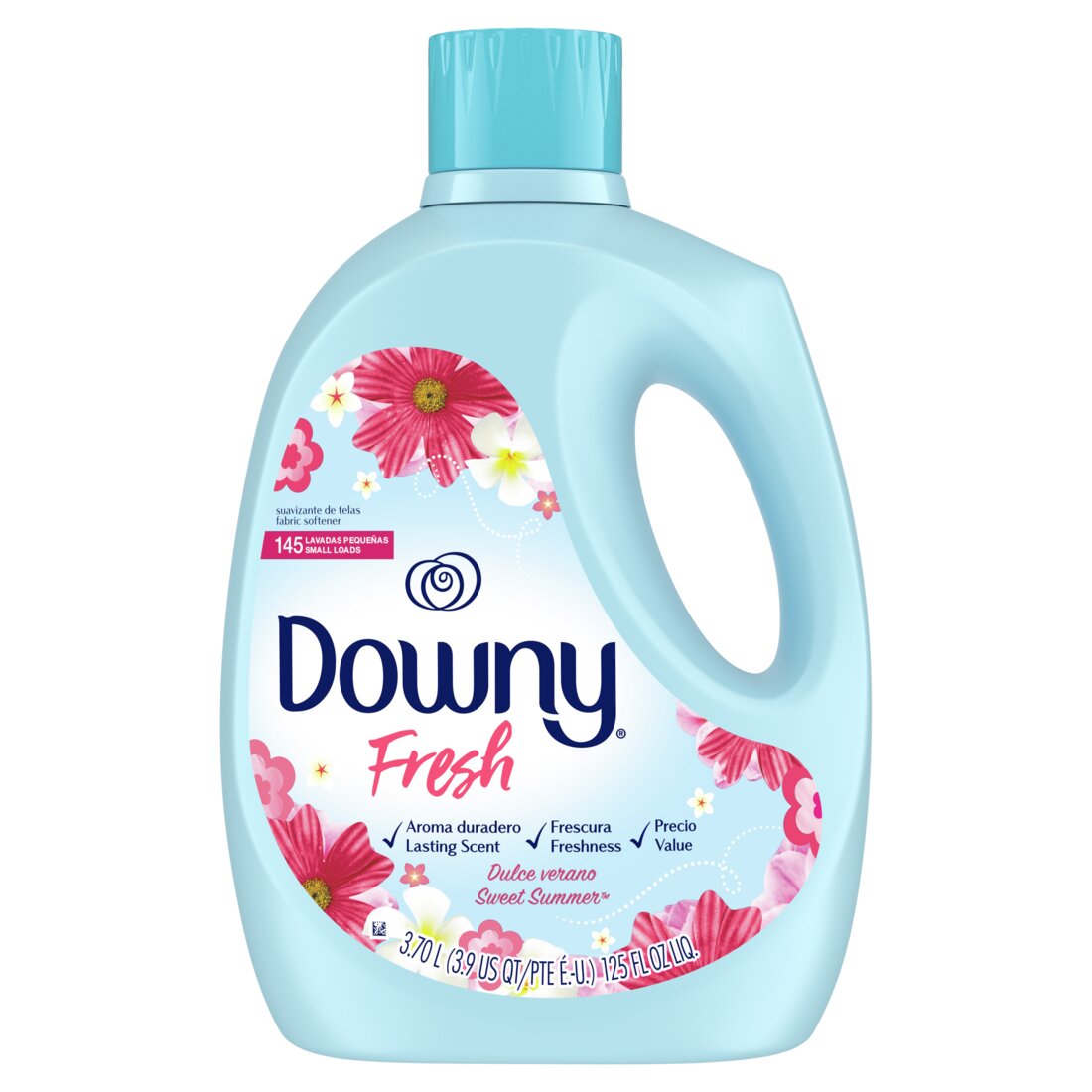 Downy Fresh Non-Concentrated Liquid Fabric Softener Sweet Summer - 125oz/4pk