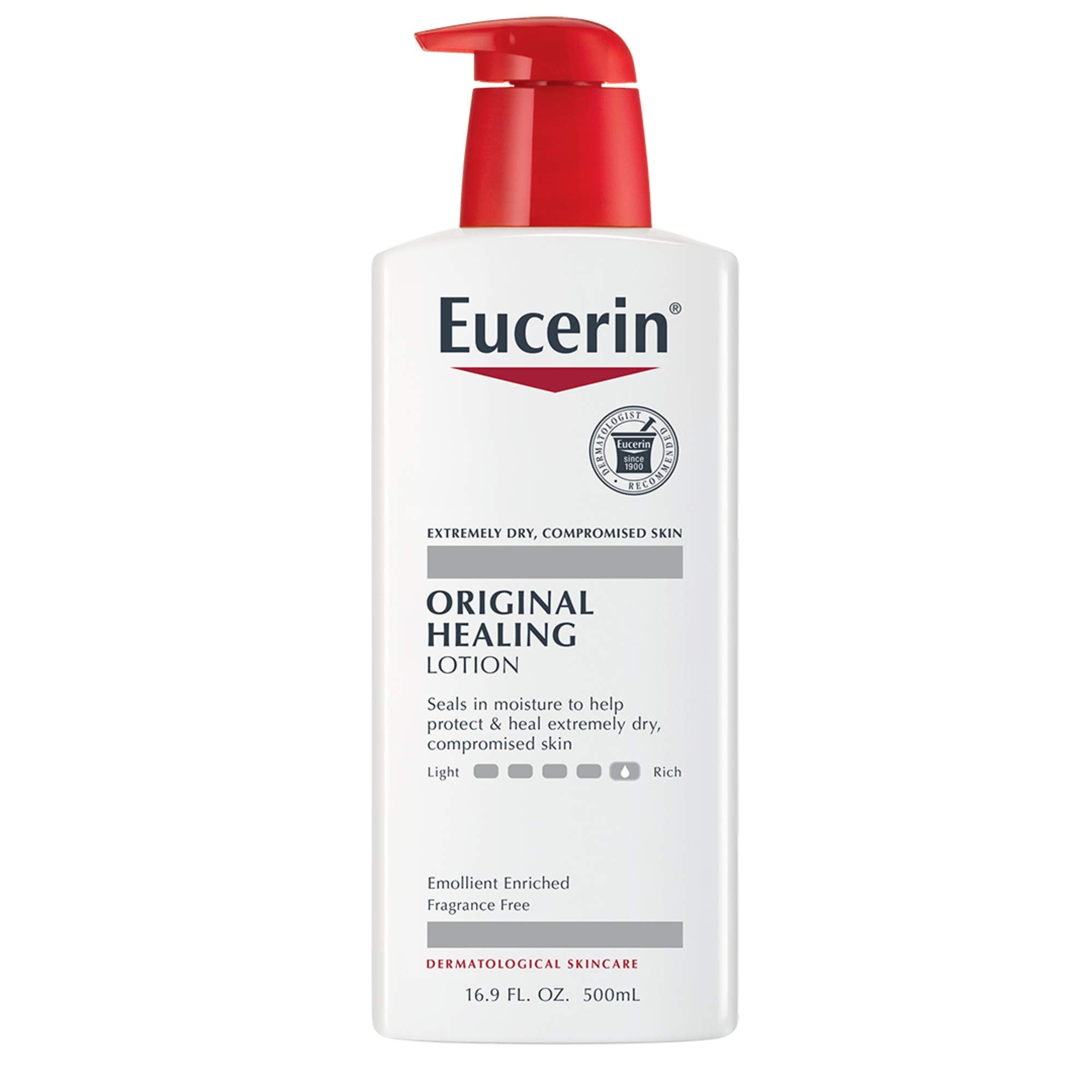 Eucerin Original Healing Rich Body Lotion Pump Bottle - 16.9oz/3pk