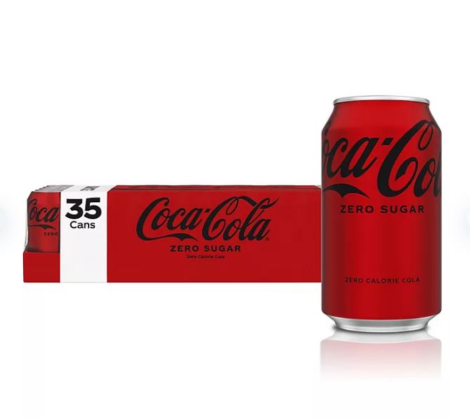 Coca Cola  Cans ZERO - 12oz/35pk