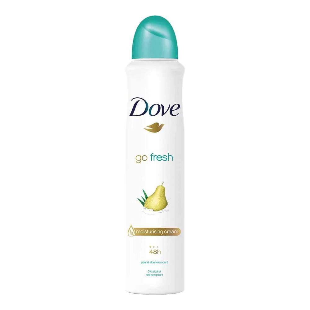 Dove DEO Spray Pear Aloe - 150ml/6pk