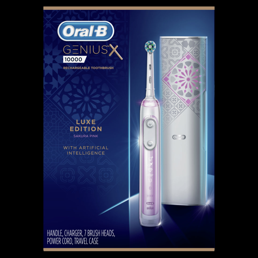 Oral-B GeniusX Rechargable toothbrush -3pk