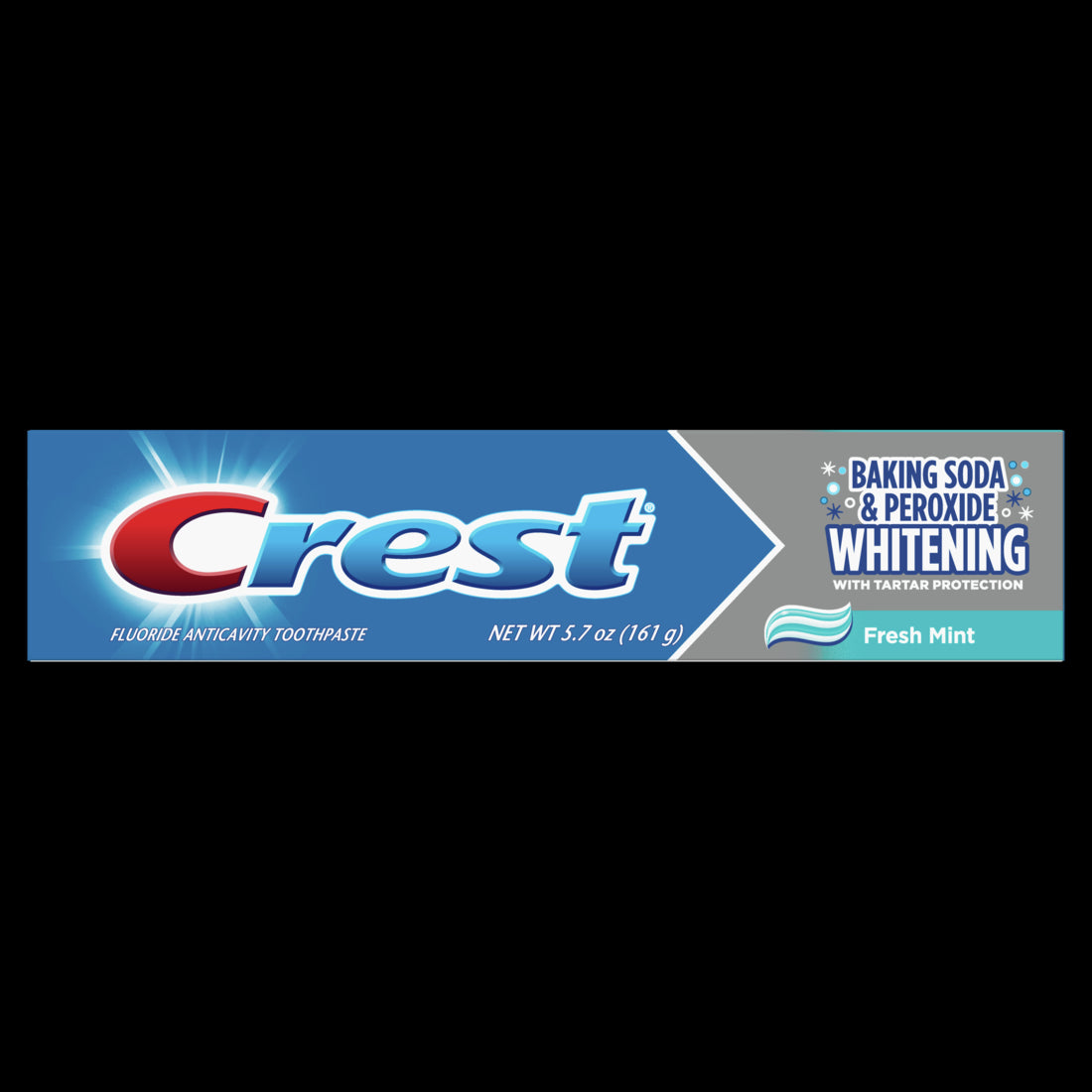 Crest Cavity & Tartar Protection Toothpaste Whitening Baking Soda & Peroxide - 5.7oz/12pk