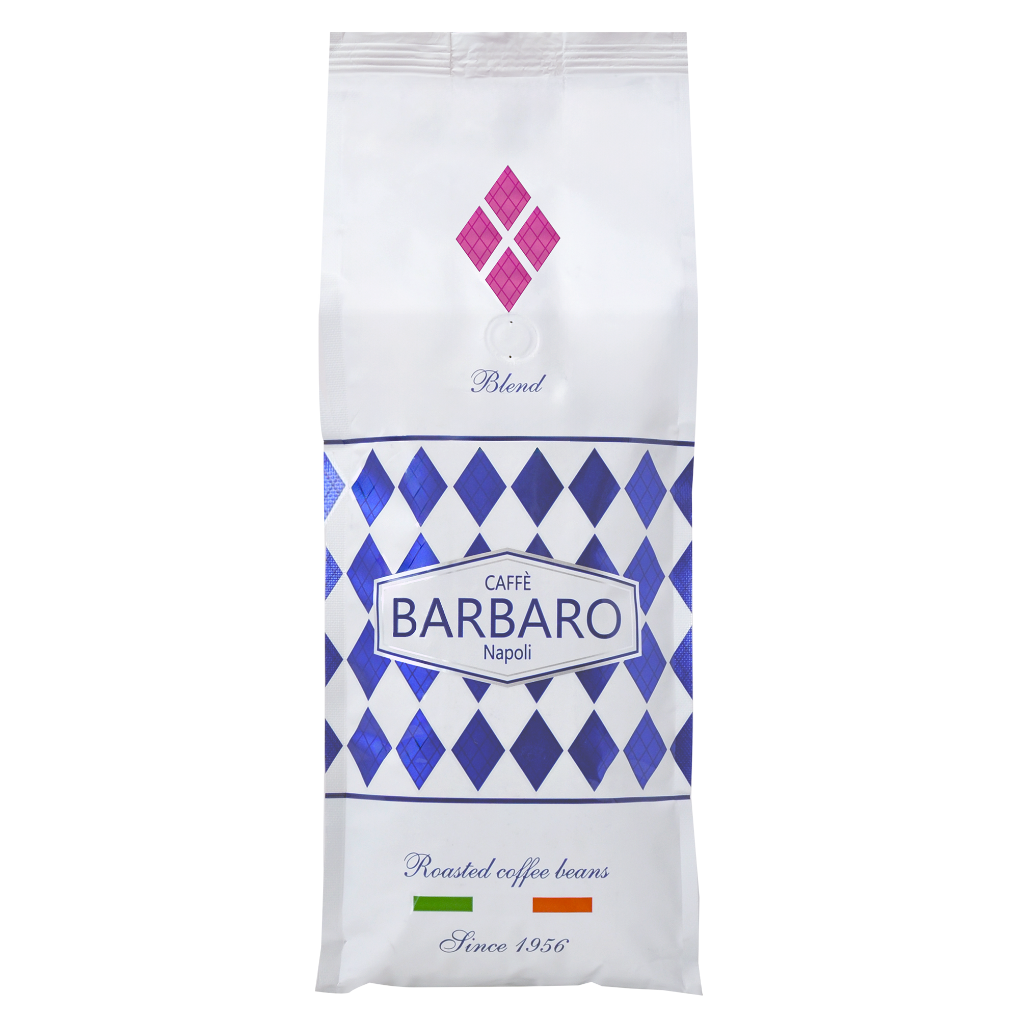Barbaro Decaffeinated Blend Roasted Espresso Coffee Beans - 2.2lbs/6pk