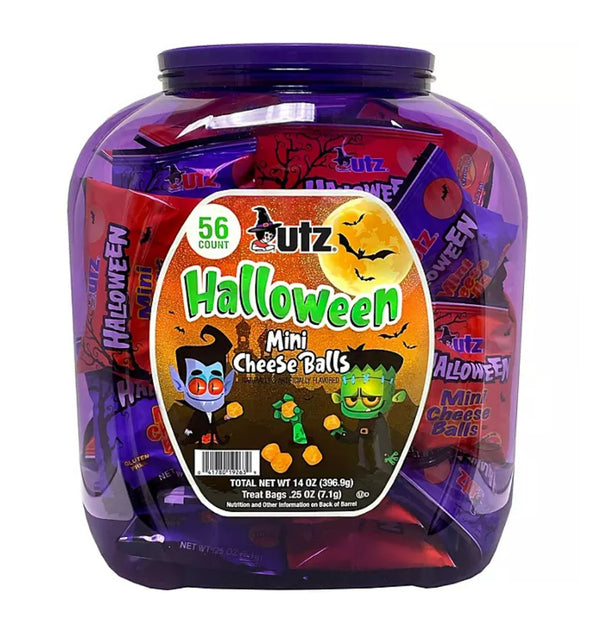 UTZ Halloween Mini Cheese Balls Bags 56ct - 14oz/1pk