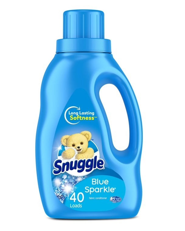 Snuggle Ultra Liquid Fabric Conditioner Softener Blue Sparkle - 32oz/9pk