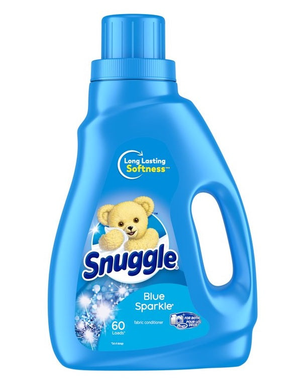 Snuggle Ultra Liquid Fabric Conditioner Blue Sparkle - 50oz/6pk