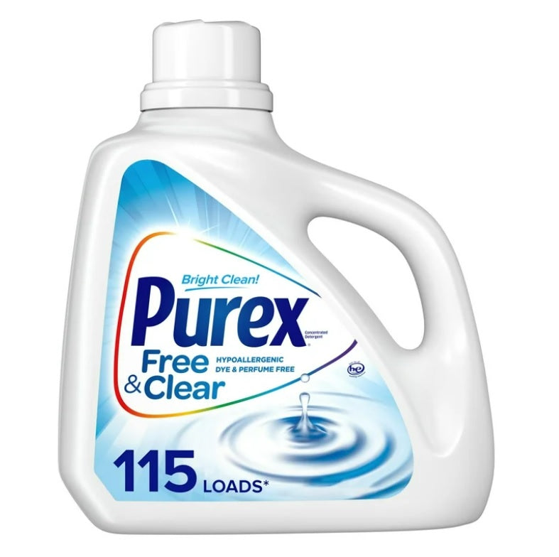 Purex Free & Clear - 150oz/4pk