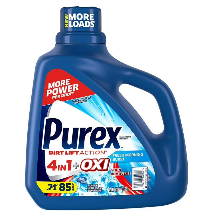 Purex Plus Oxi Fresh Morning Burst - 128oz/4pk