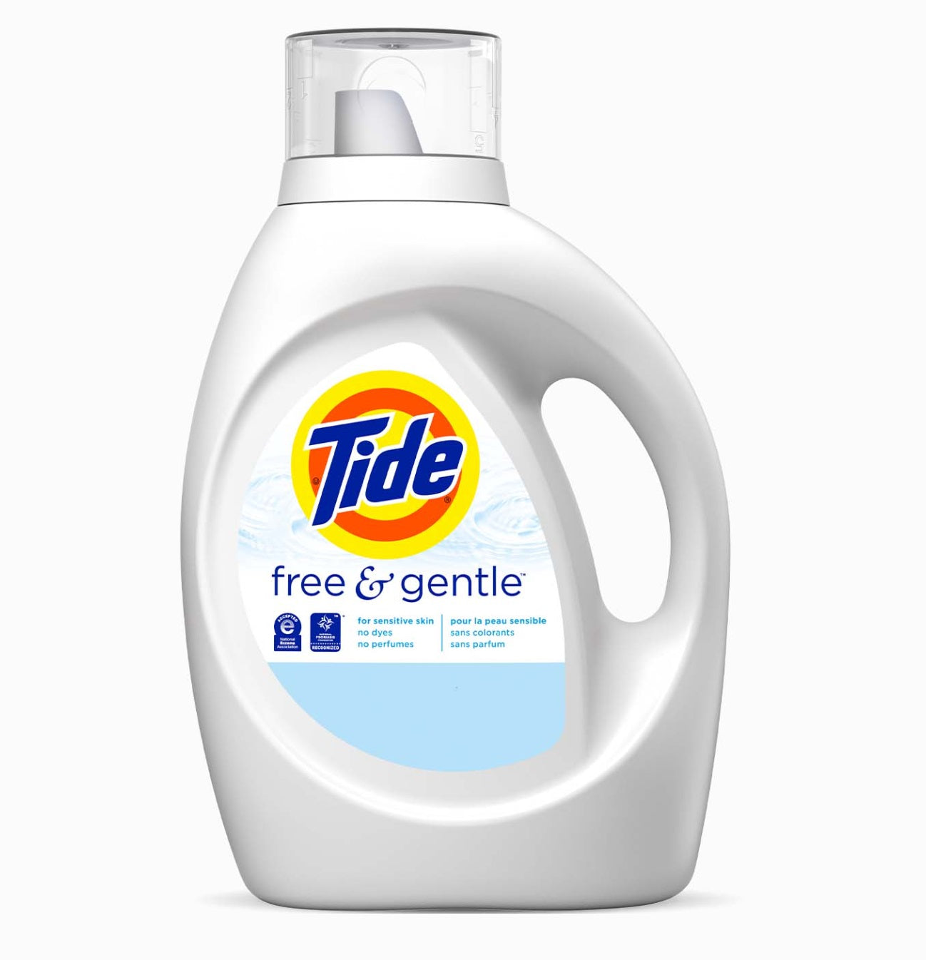 Tide Free & Gentle Liquid Laundry Detergent 32 loads - 42oz/6pk