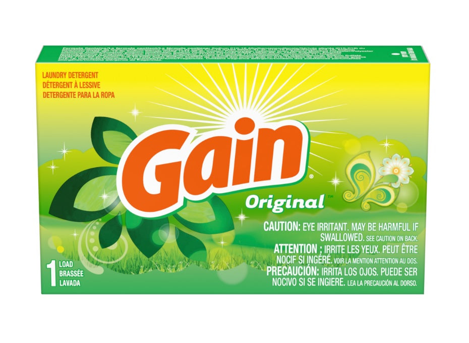 Gain Powder Laundry Detergent Original Scent Single Use - 1.8oz/156pk