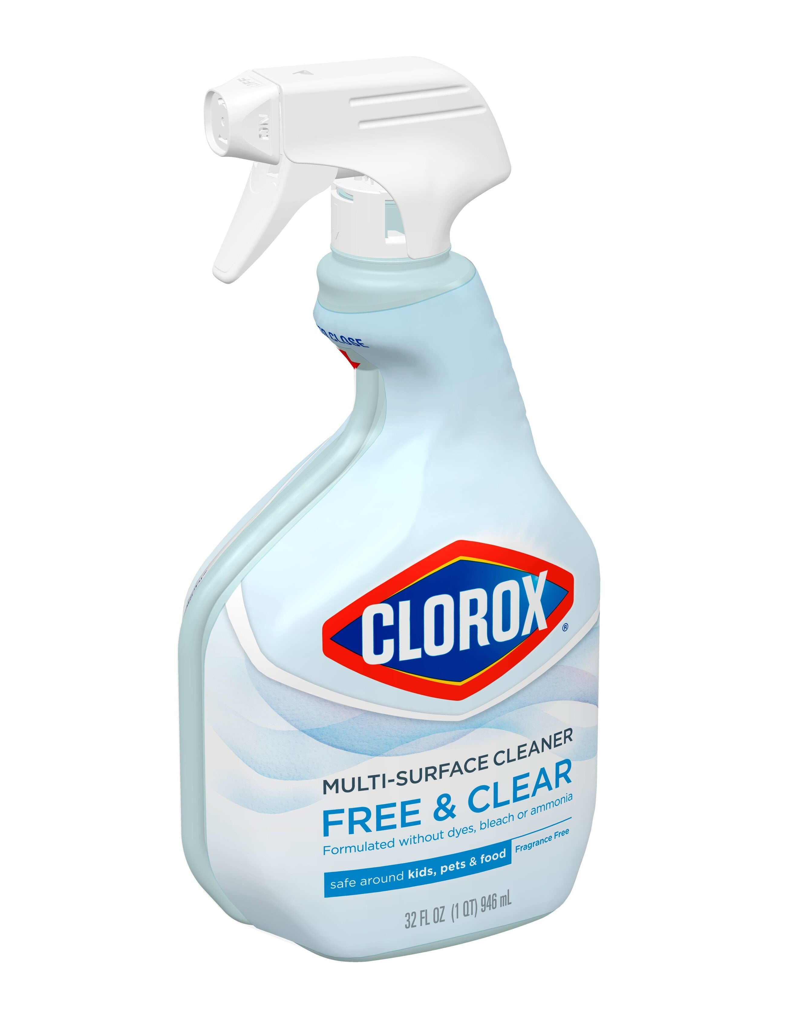 Clorox Multi-Surface Cleaner Free & Clear of Fragrances & Dyes - 32oz/9pk