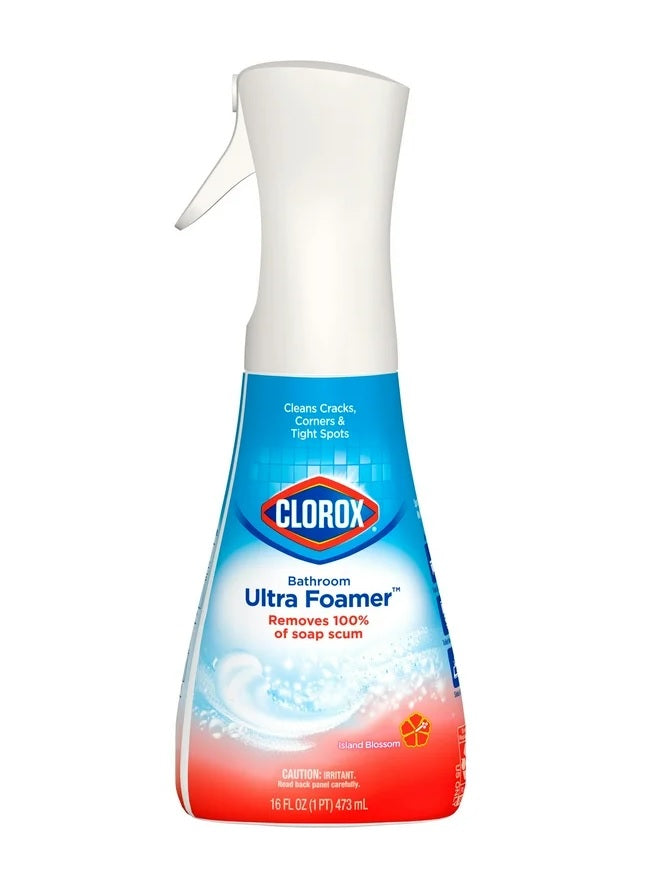 Clorox Bathroom Ultra Foamer Island Blossom Ready-to-Use - 16oz/6pk