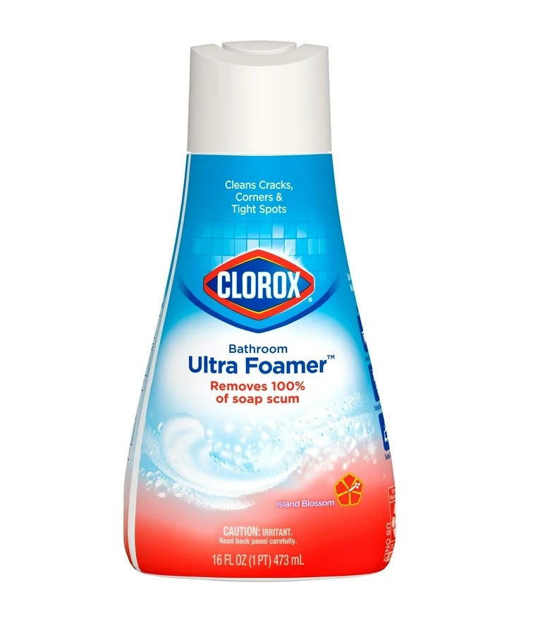 Clorox Bathroom Ultra Foamer Island Blossom Refill - 16oz/6pk