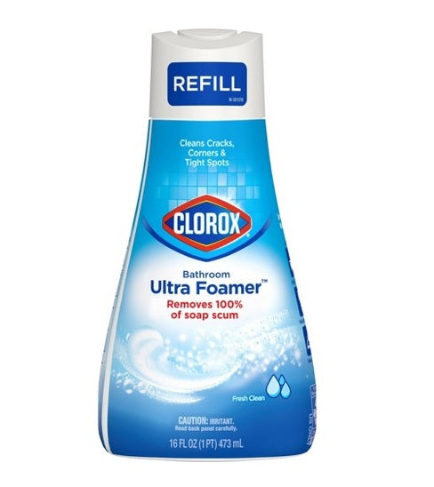 Clorox Bathroom Ultra Foamer Rain Clean Refill - 16oz/6pk