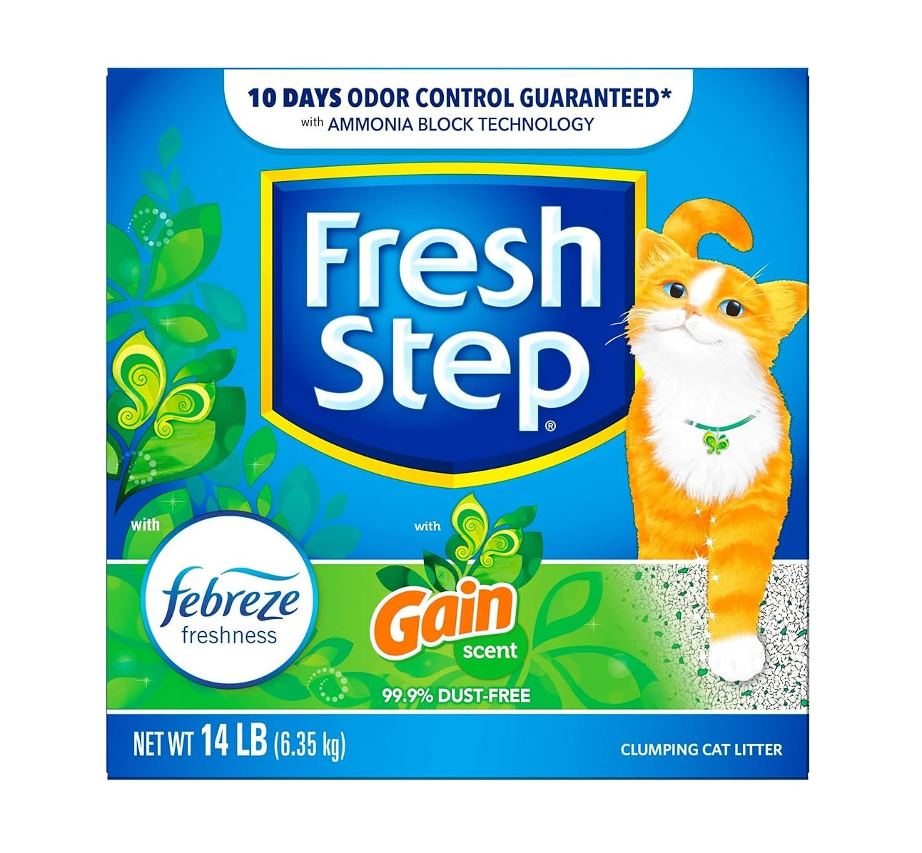 Fresh Step Gain Scented - 14lb/3pk