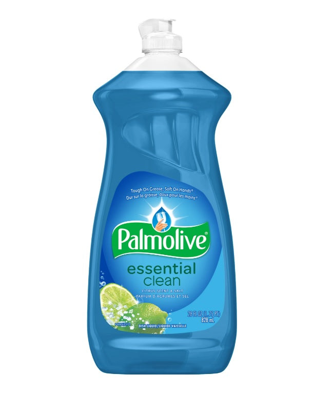 Palmolive Dishwashing Liquid Detergent Salt + Citrus Clean Scent - 28oz/9pk