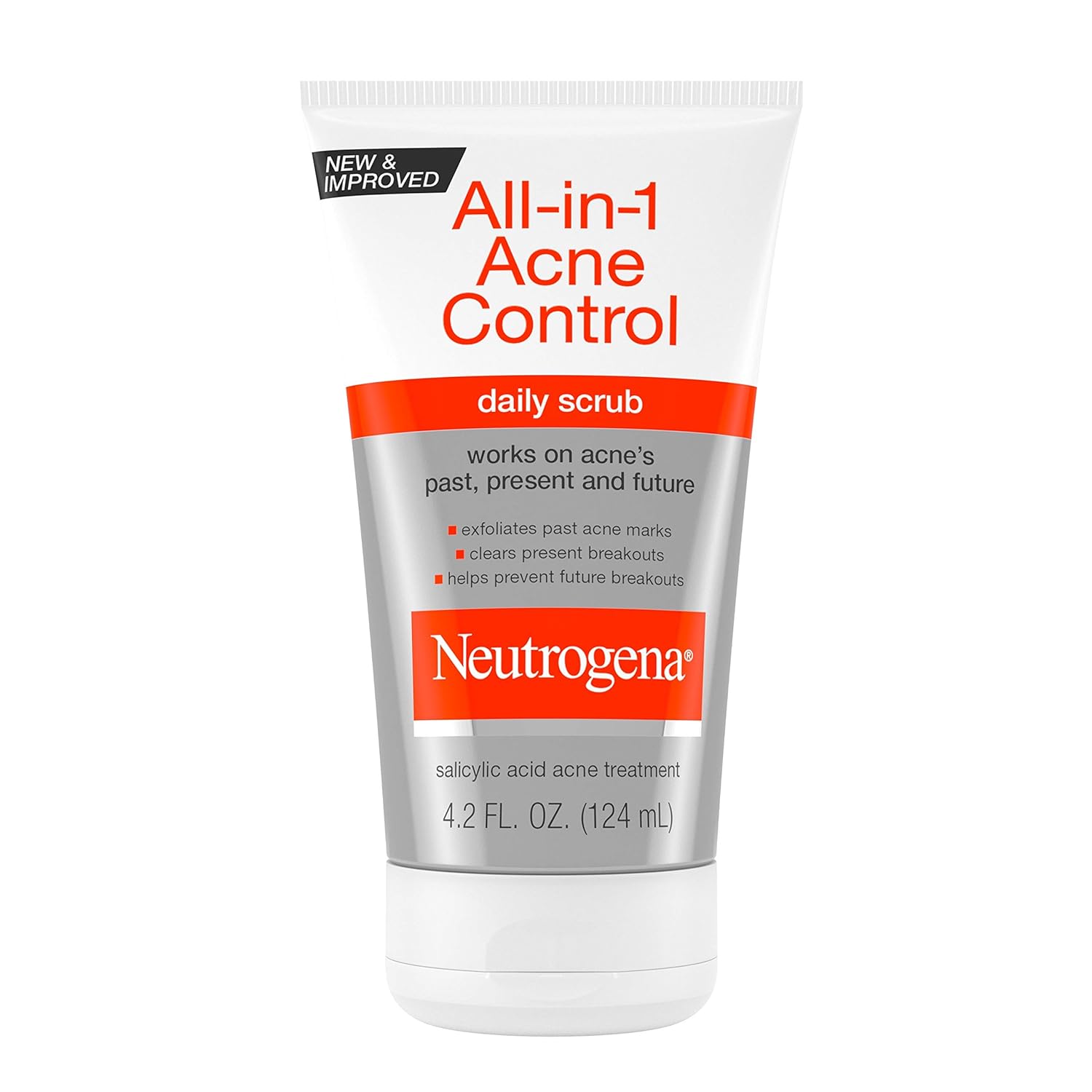 Neutrogena All-in1 Acne Control Daily Scurb - 4.2oz/12pk