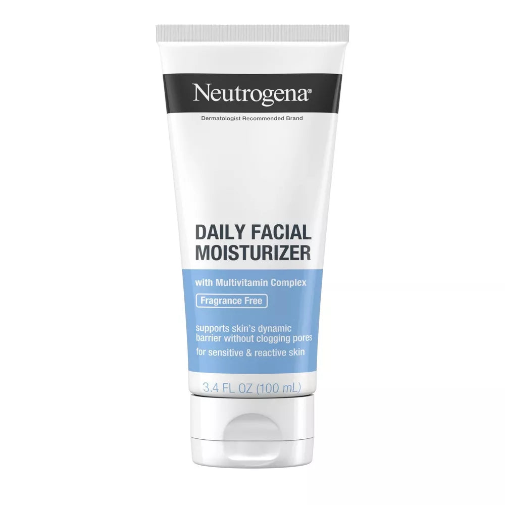 Neutrogena Daily Facial Moisturizer for Sensitive Skin - 3.4oz/12pk