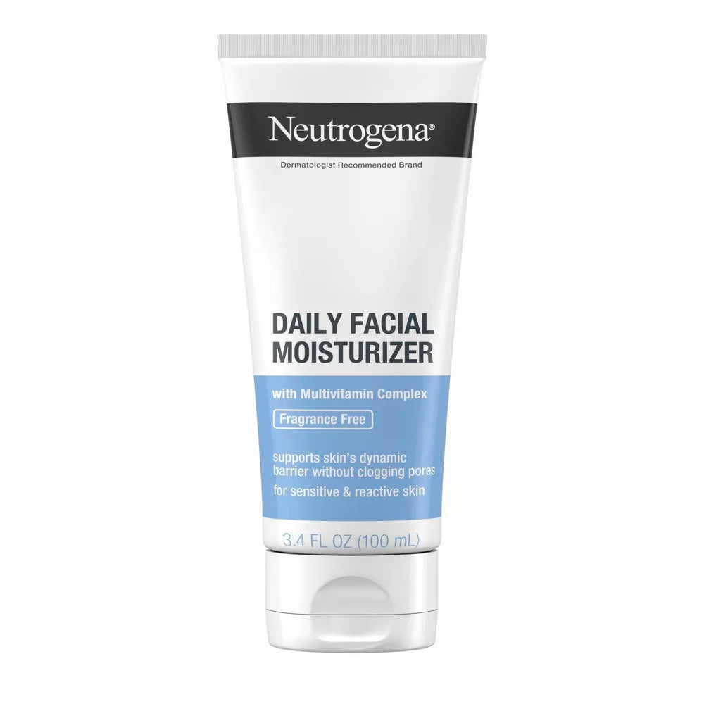 Neutrogena Daily Facial Moisturizer for Sensitive Skin - 3.4oz/3pk