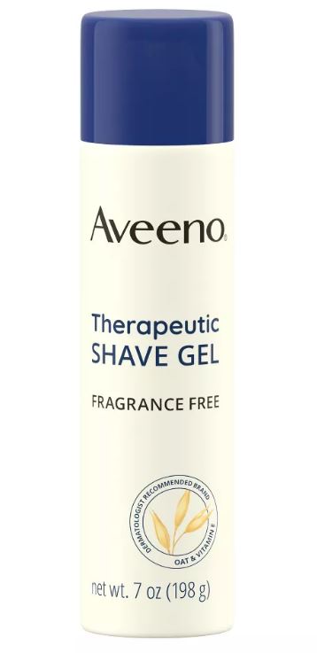 Aveeno Therapeutic Shave Gel Fragrance Free - 7oz/24pk