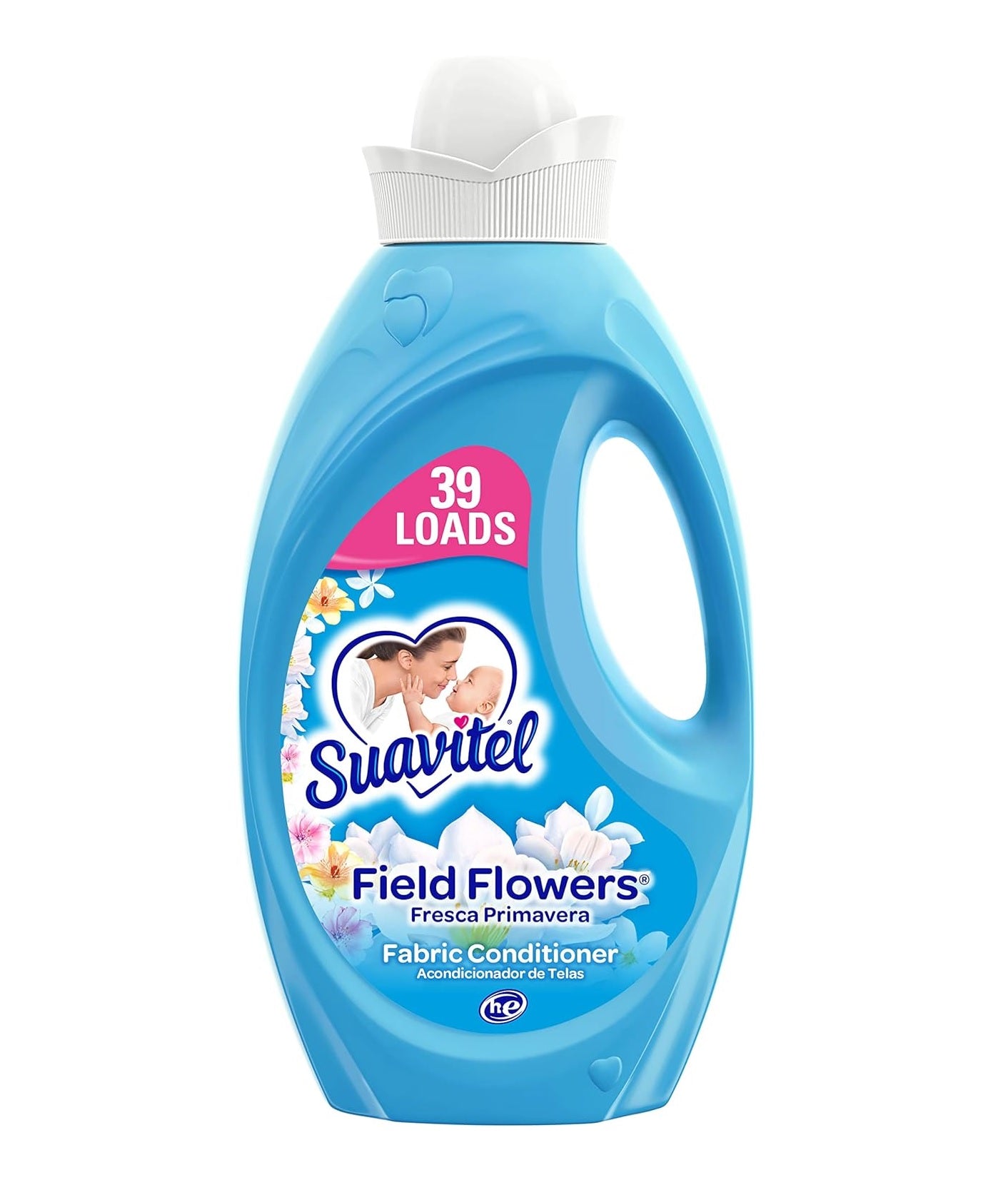 Suavitel Liquid Fabric Softener Field Flowers - 46oz/6pk