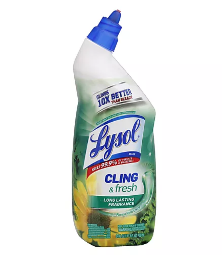 Lysol Toilet Bowl Cleaner Clean & Fresh Country Scent - 24oz/9pk