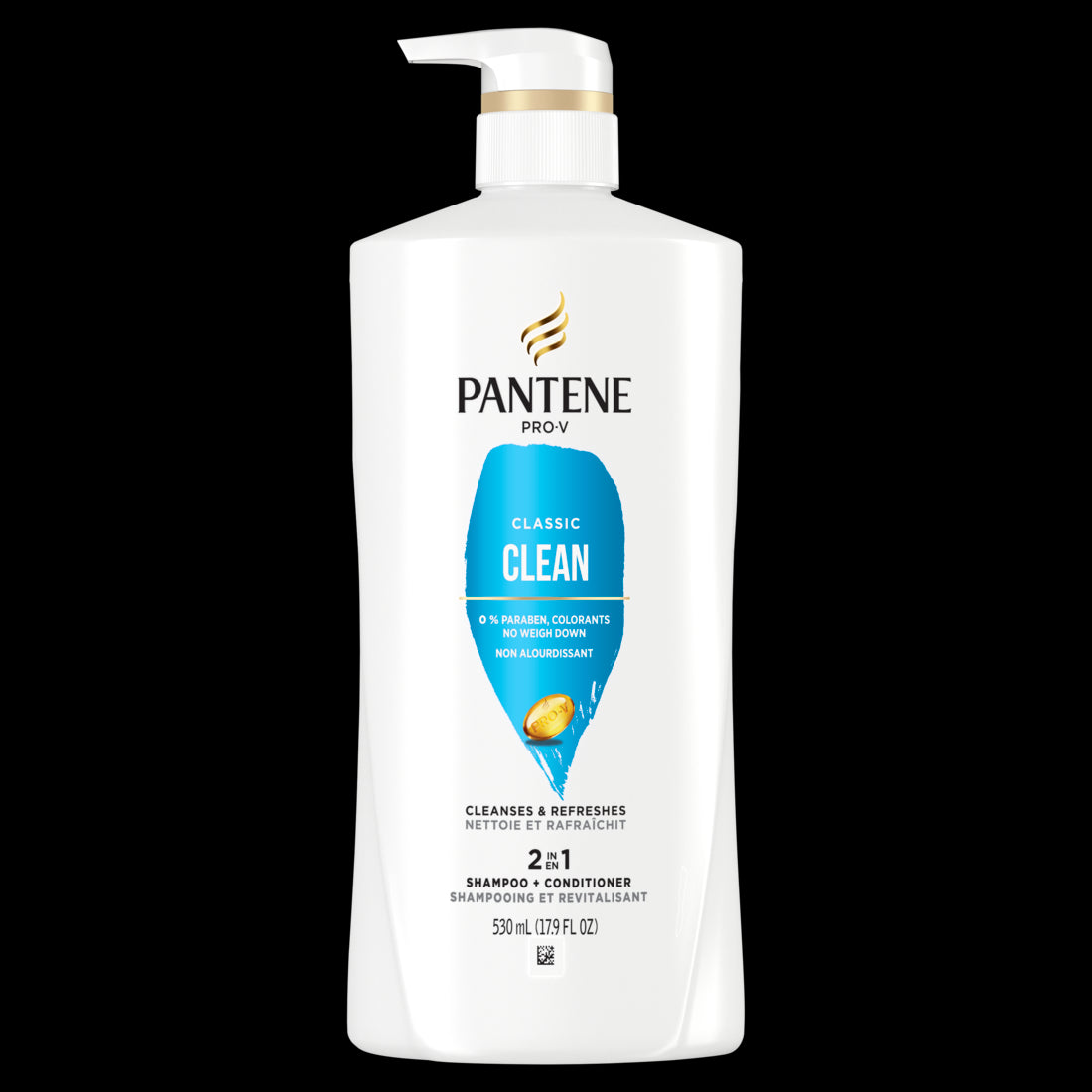Pantene PRO-V Classic Clean 2in1 Shampoo & Conditioner - 17.9oz/4pk