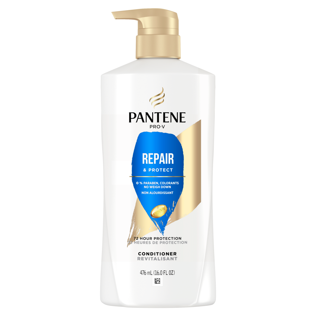 Pantene Conditioner Repair and Protect for Damaged and Bleached Hair Paraben Free - 16oz/4pk