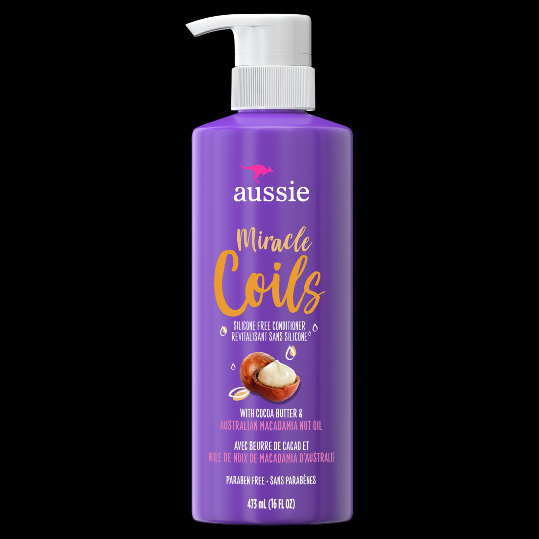 Aussie Miracle Coils Hydrating Conditioner with Cocoa Butter - 16oz/4pk