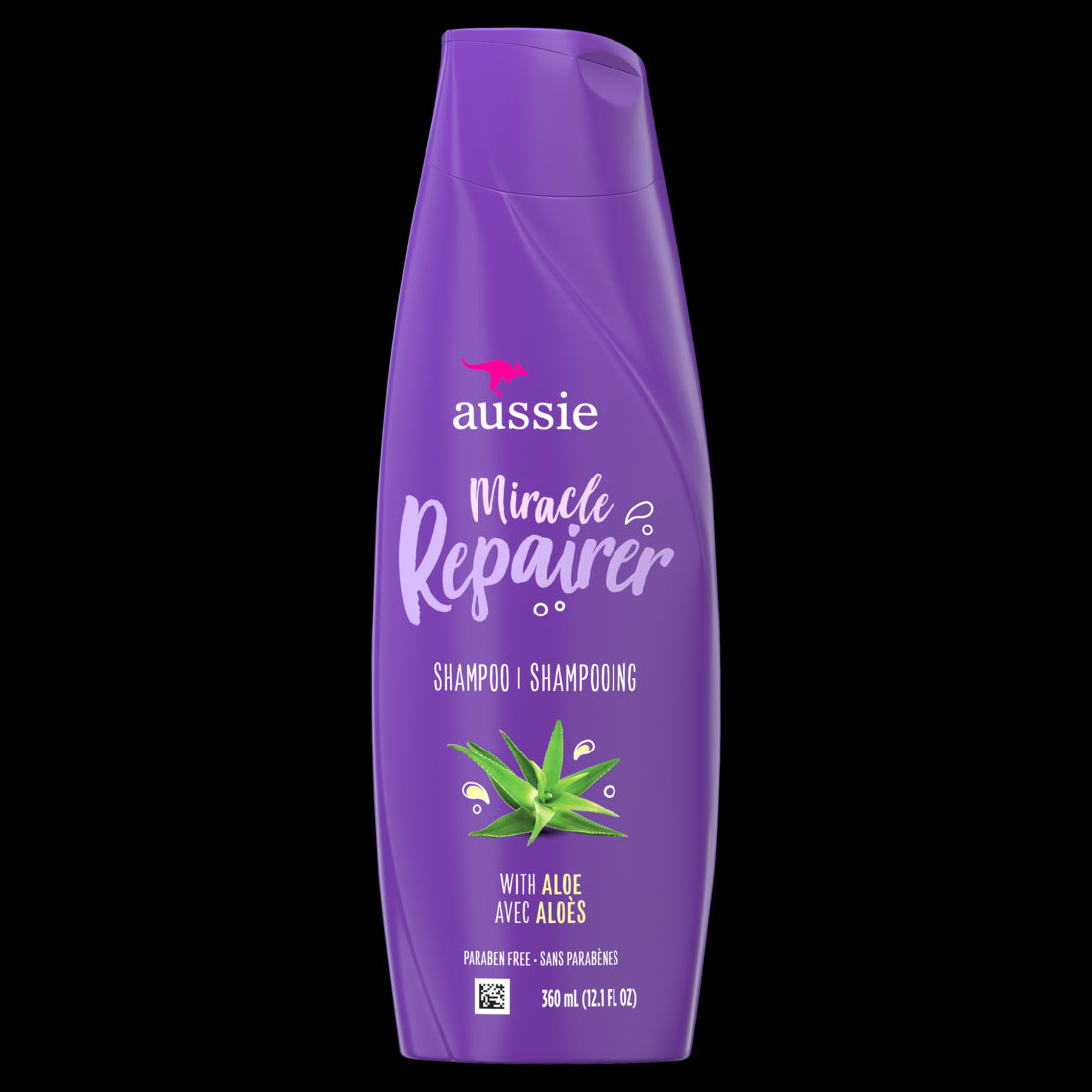 Aussie Miracle Repairer Shampoo with Aloe for All Hair Types - 12.1oz/6pk