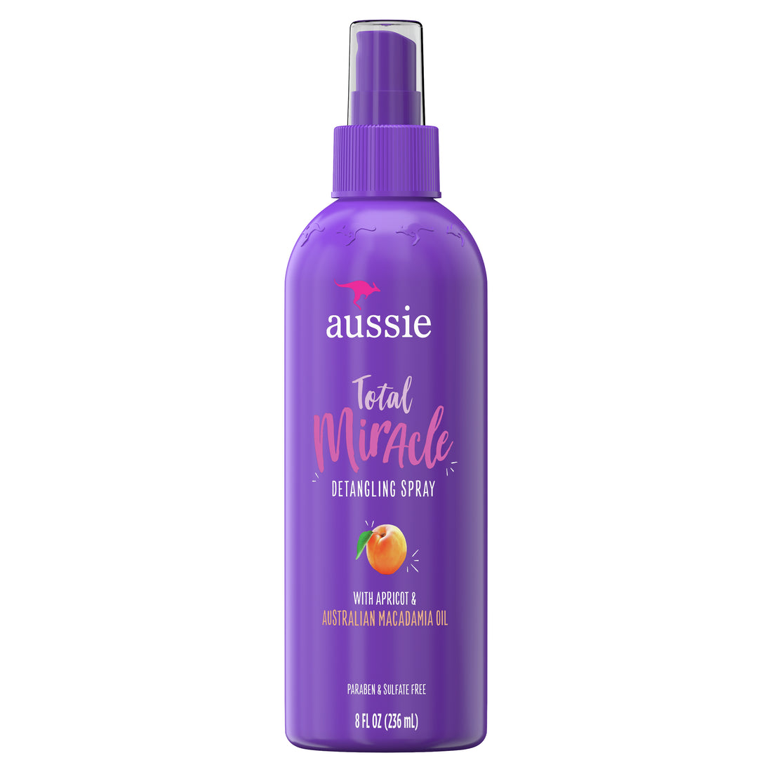 Aussie Total Miracle Detangler with Apricot and Macadamia Oil - 8oz/12pk