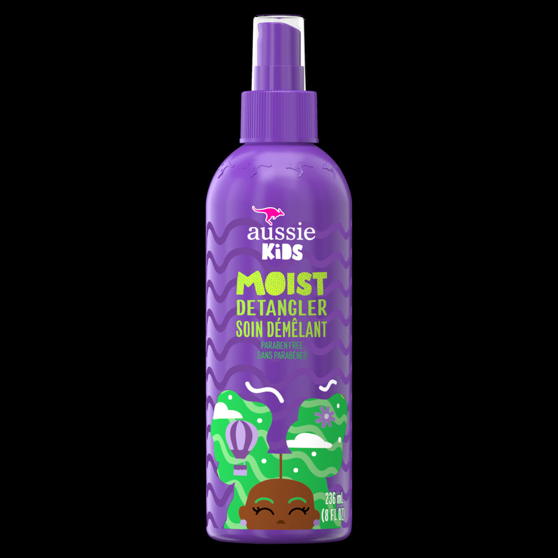 Aussie Kids Moist Detangler for Kids - 8oz/12pk